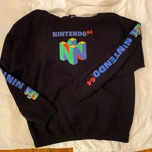 Black Nintendo Sweatshirt